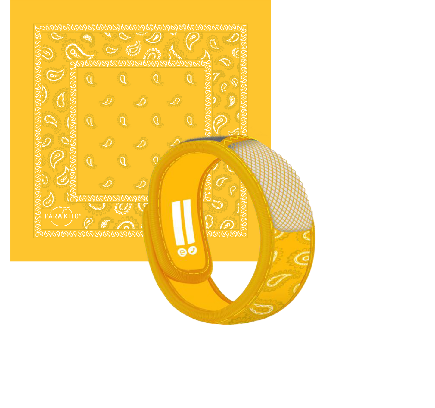 Mückenschutz Armband Kinder + Bandana