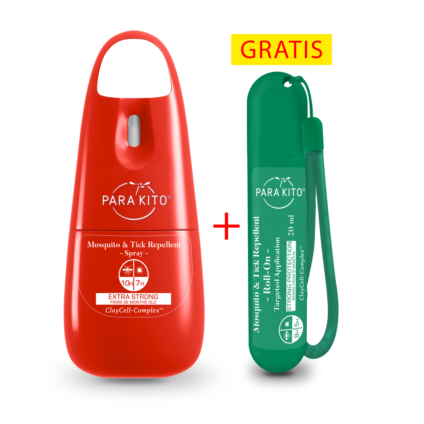 Mücken- & Zeckenschutz Spray INKL. Roll-on KOSTENLOS