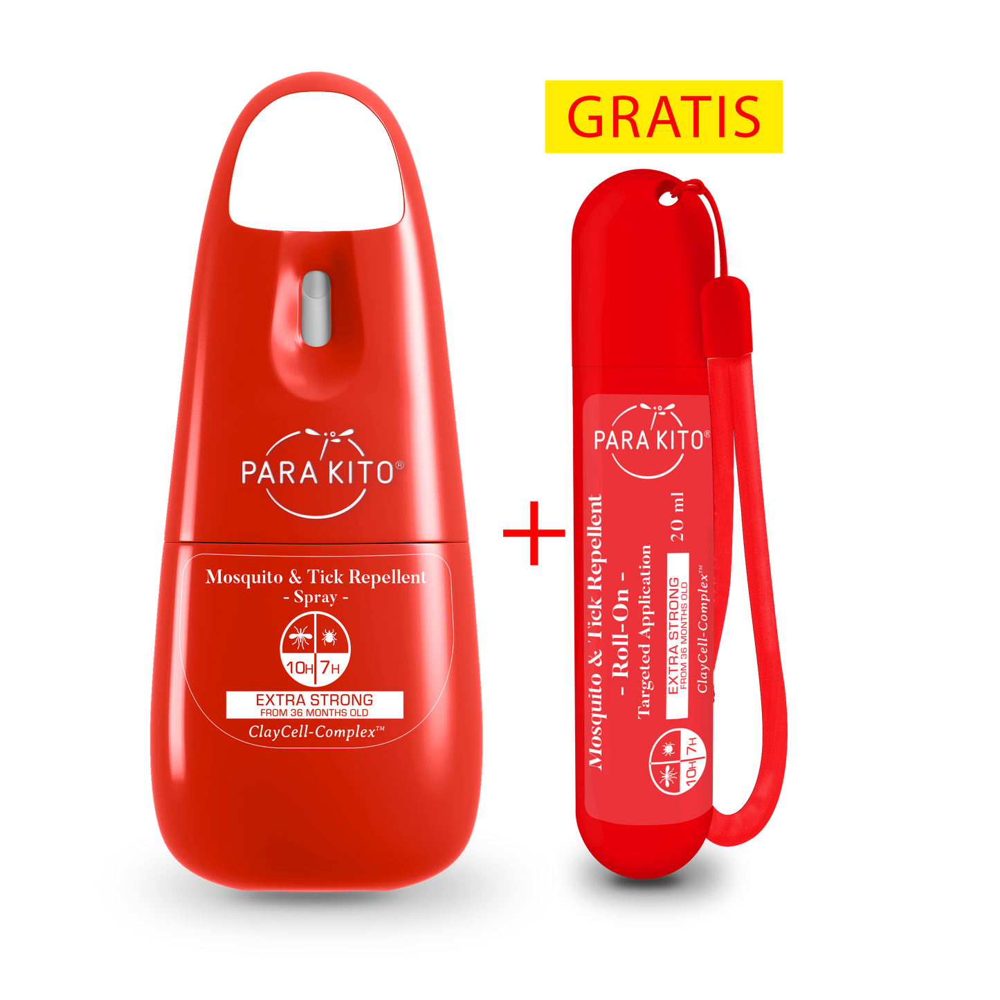 Mücken- & Zeckenschutz Spray INKL. Roll-on KOSTENLOS